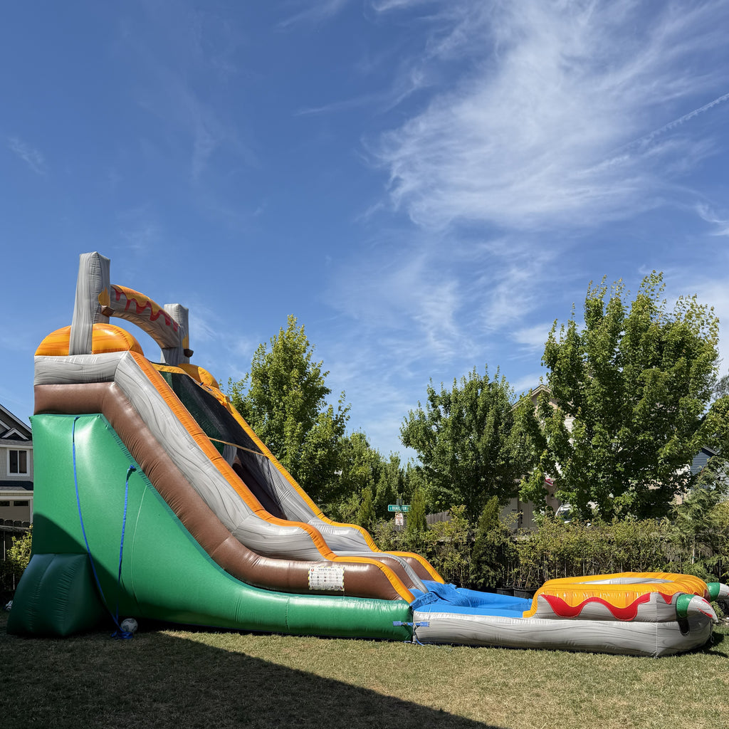 18 ft Jurassic Water Slide