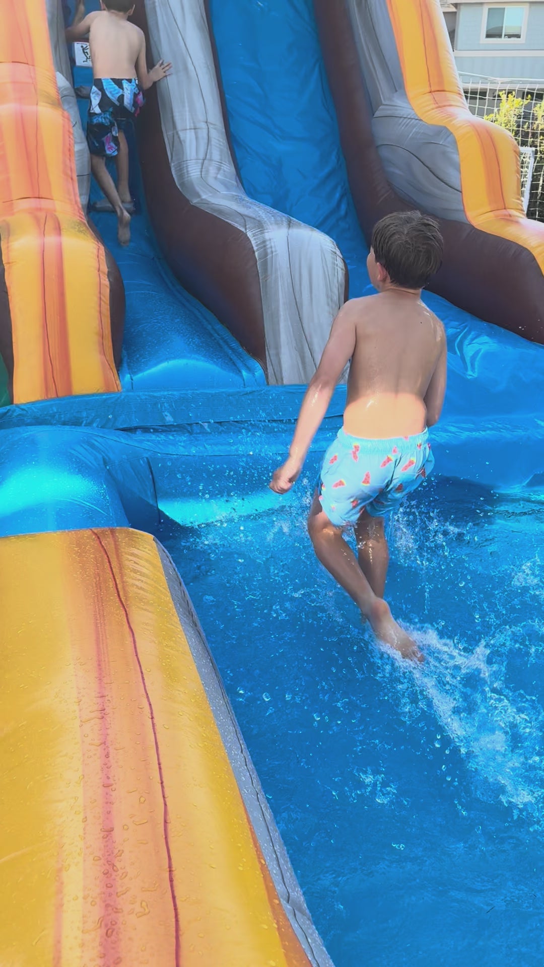 18 ft Jurassic Water Slide